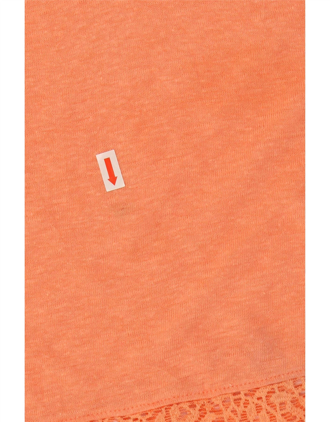T-shirt corta oversize da donna Marks & Spencer Top UK 10 piccola arancione