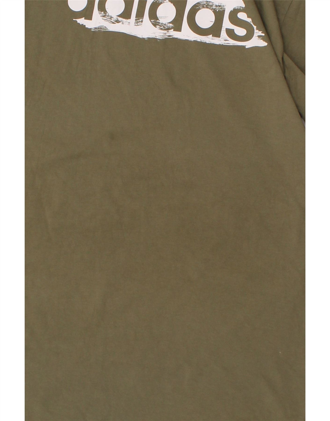 ADIDAS Mens Graphic T-Shirt Top Medium Green Vintage Adidas and Second-Hand Adidas from Messina Hembry 