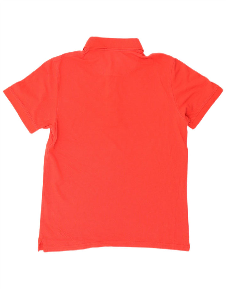 Polo da uomo Lyle & Scott in cotone rosso medio