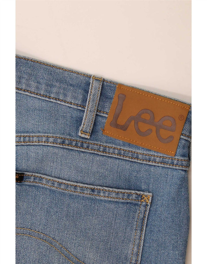 Lee Pantaloncini di jeans da uomo grandi W36 Blu