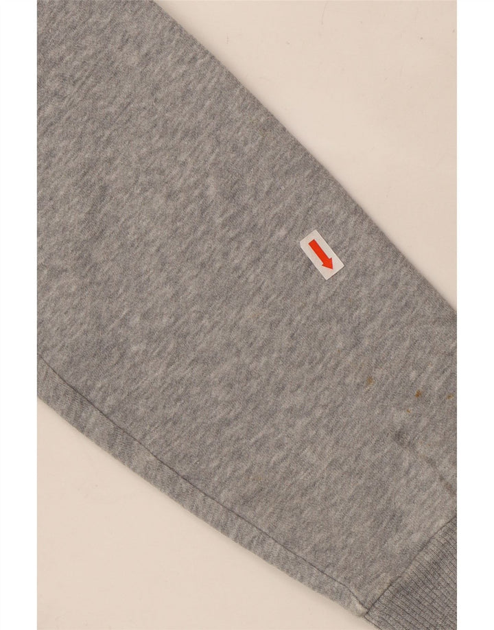 Felpa con cappuccio e zip da uomo UNDER ARMOUR piccola grigia