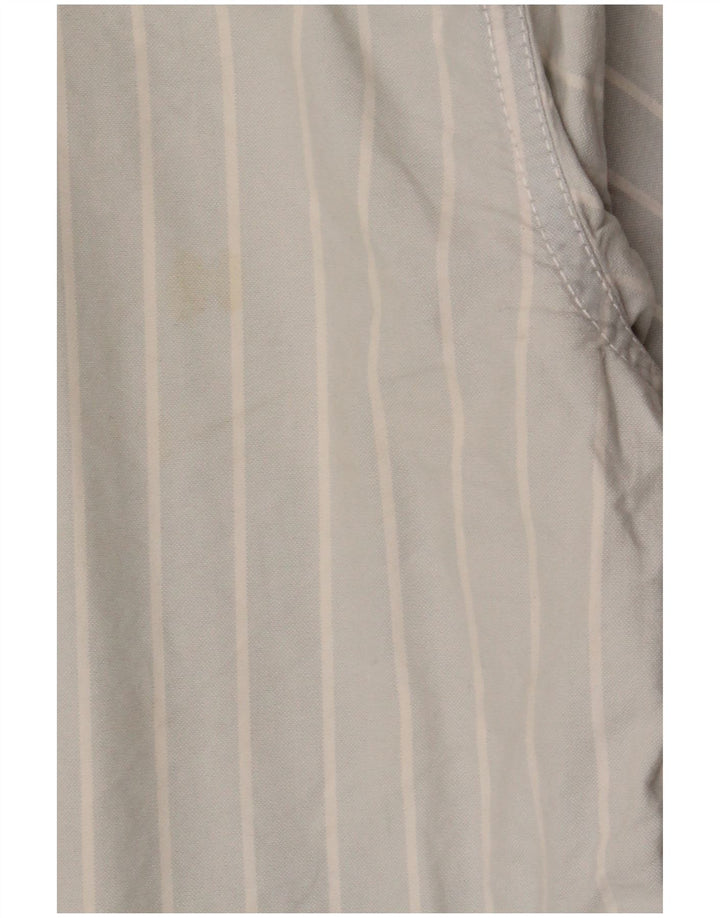 Camicia da uomo Fat Face in cotone a righe blu medio