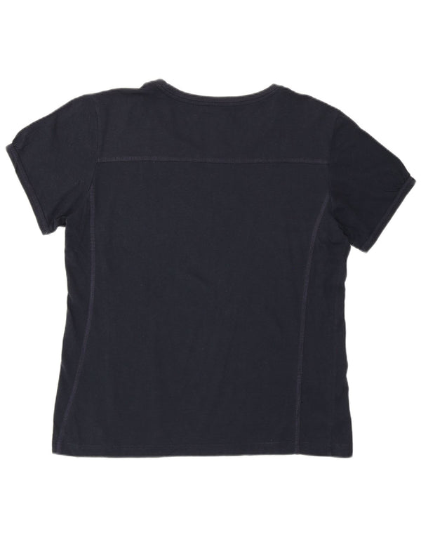 Maglietta da donna CHAMPION Top UK 20 2XL Blu navy