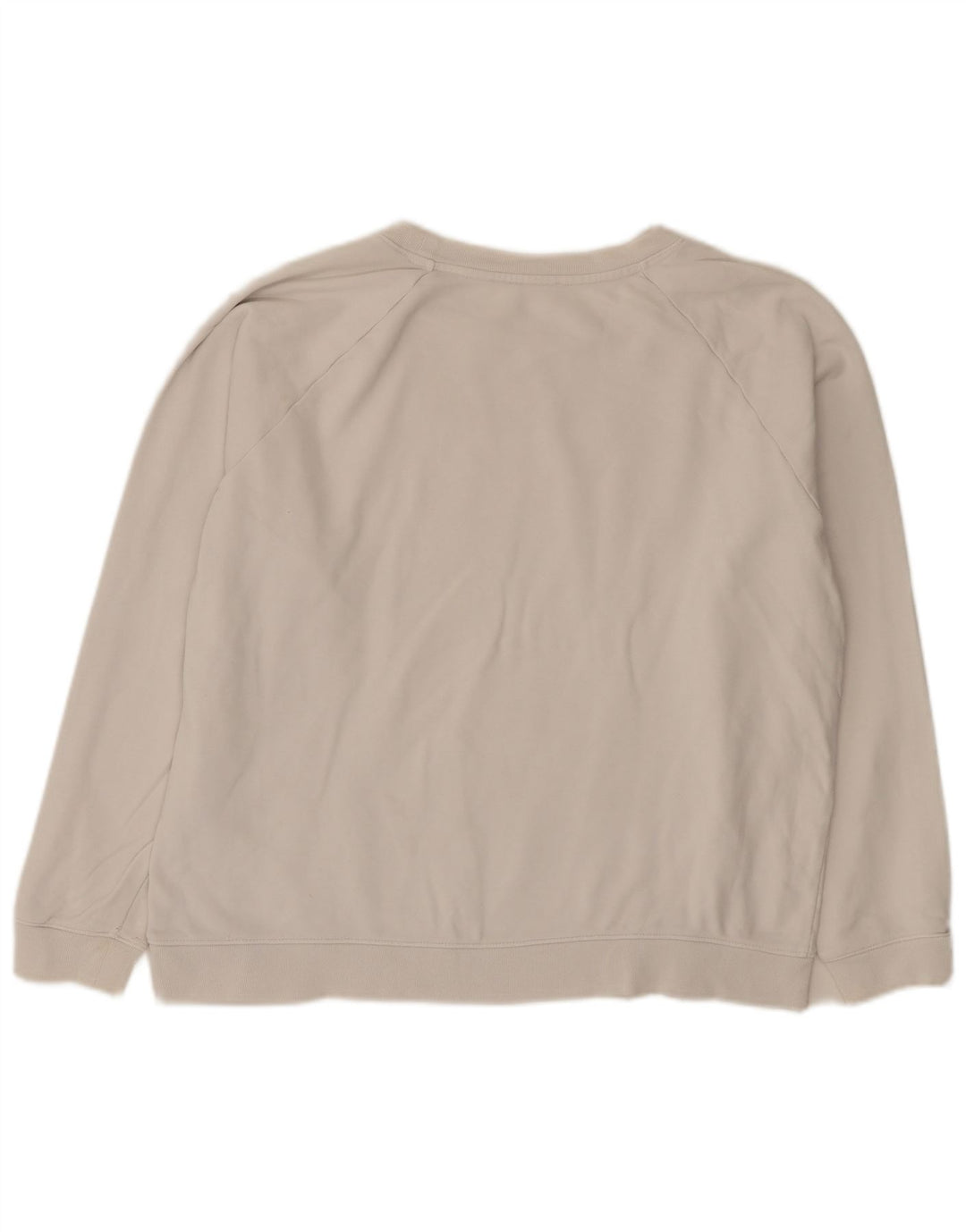 Levi's Donna Felpa oversize con grafica Maglione UK 16 Large Cotone bianco