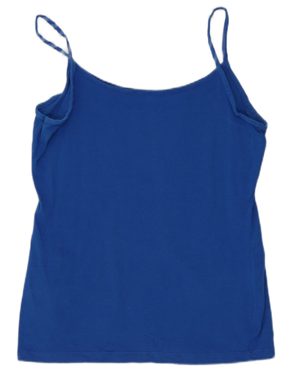 Top corto Kappa per ragazze 13-14 anni XL in cotone blu