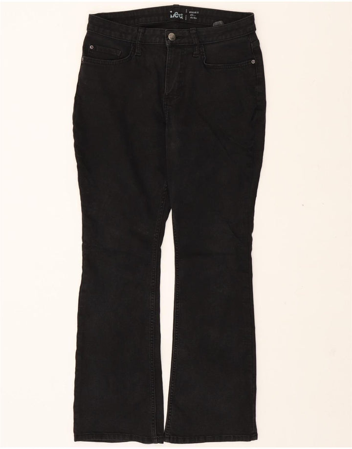 LEE Womens Mid Rise Regular Fit Bootcut Jeans W30 L28 Black Vintage Lee and Second-Hand Lee from Messina Hembry 