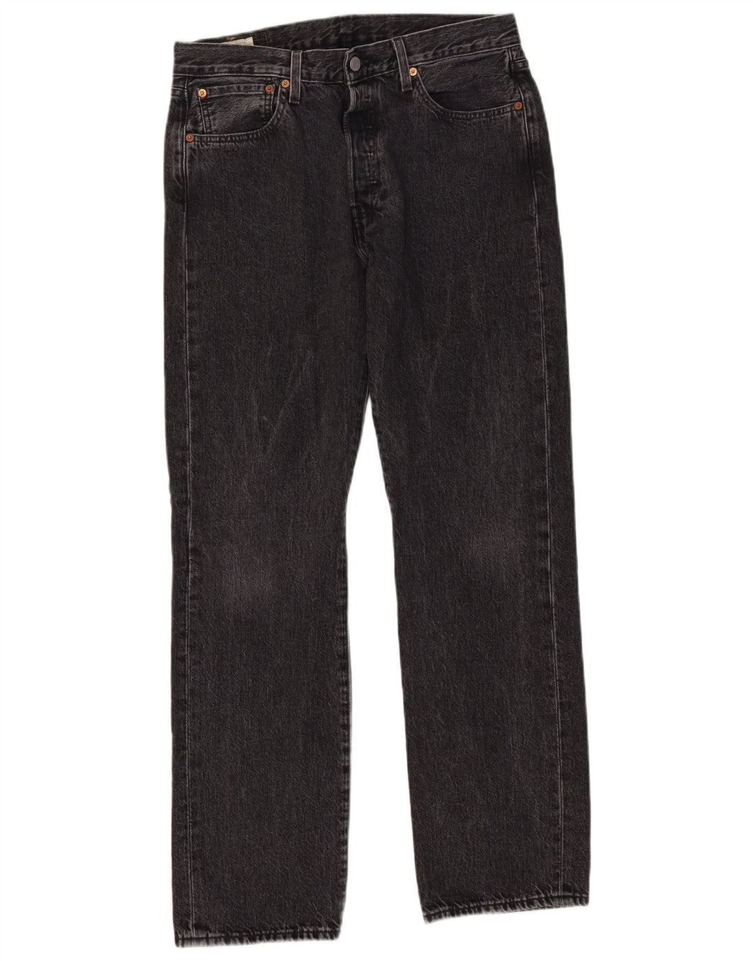 LEVI'S Jeans dritti da uomo 501 W32 L32 Cotone grigio