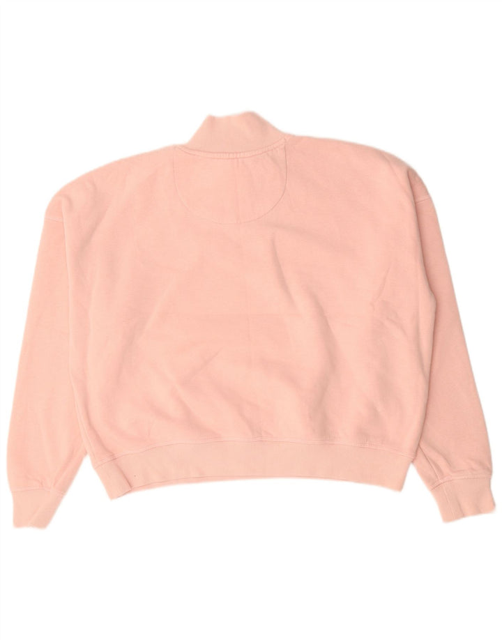 Felpa grafica oversize da donna Jack Wills UK 14 grande rosa