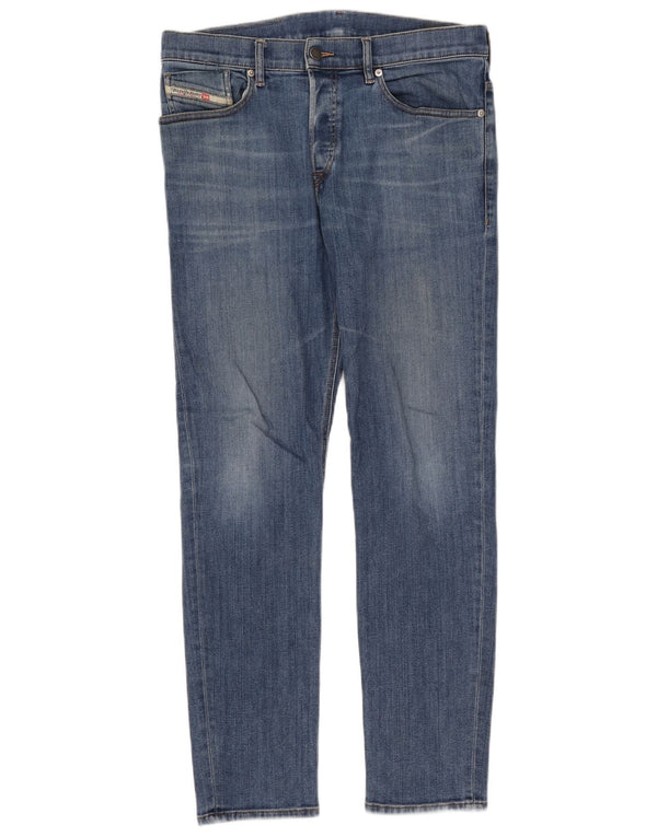 Jeans slim da uomo Diesel Zatiny W33 L30 cotone blu