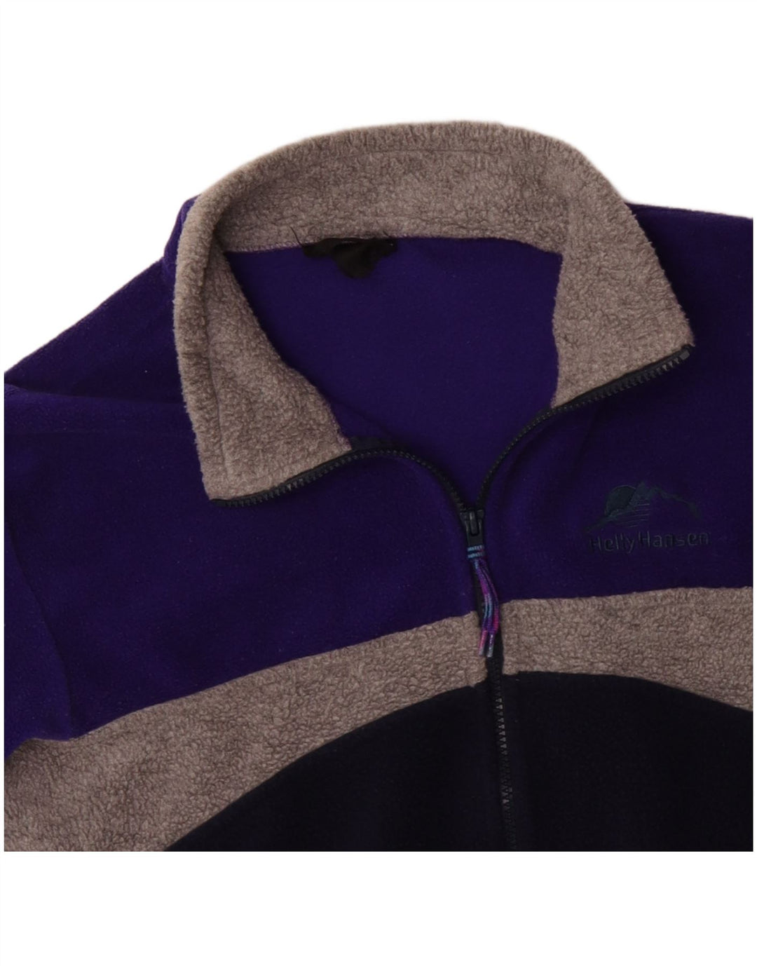 Giacca in pile da uomo HELLY HANSEN UK 38 Medium Navy Blue Colourblock