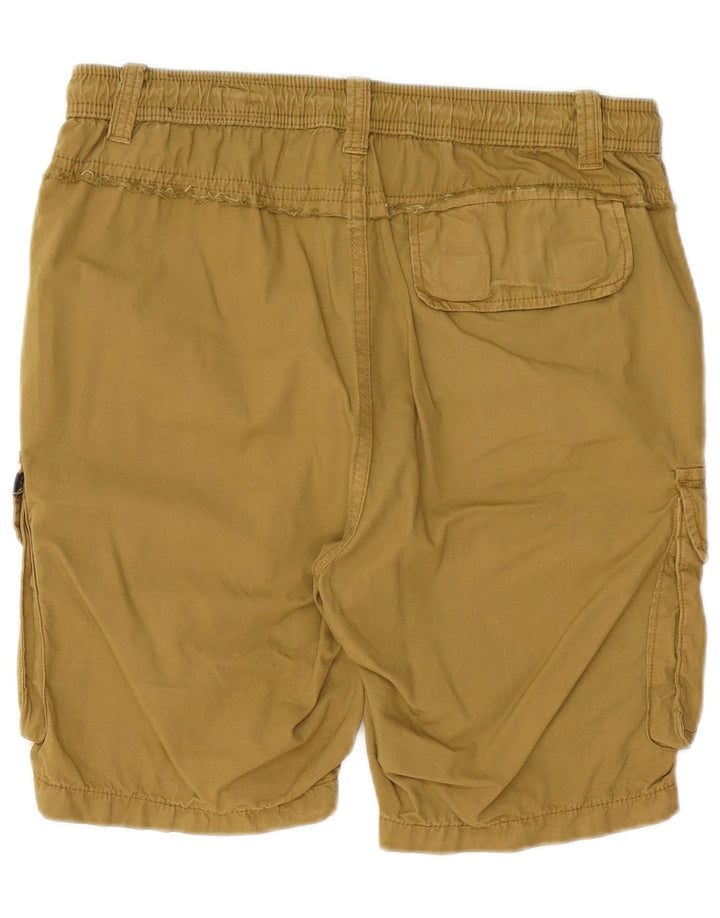 Pantaloncini cargo da uomo Alpha Industries W31 cotone kaki medio