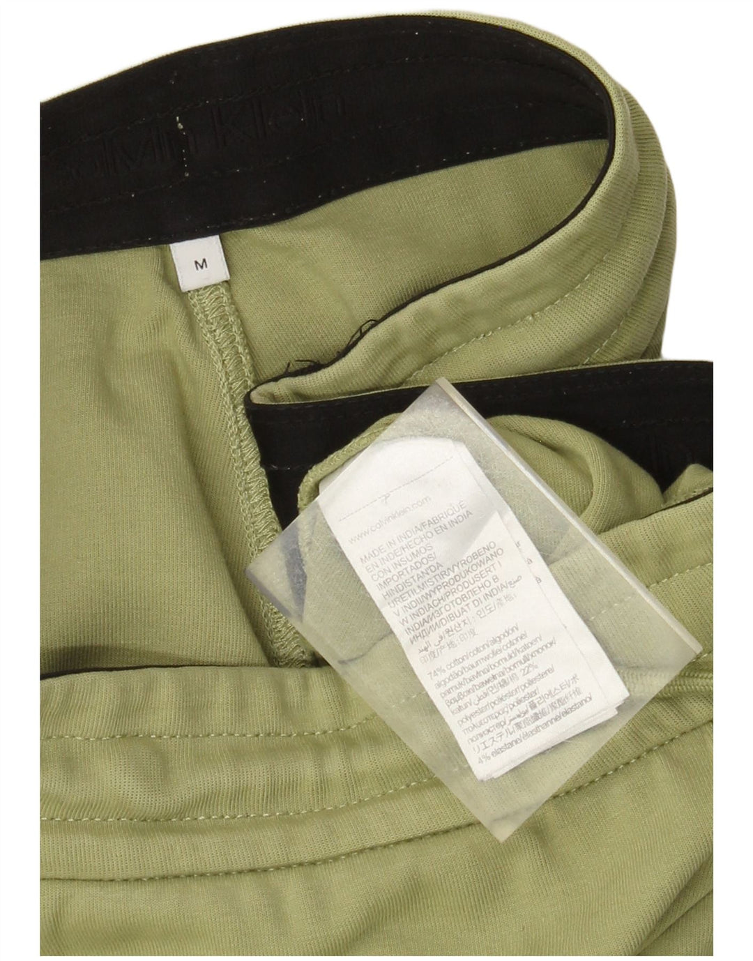 Pantaloni da tuta da uomo Calvin Klein Joggers medio cotone kaki