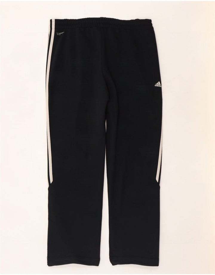 Pantaloni da tuta Adidas Climalite da uomo grandi in cotone nero