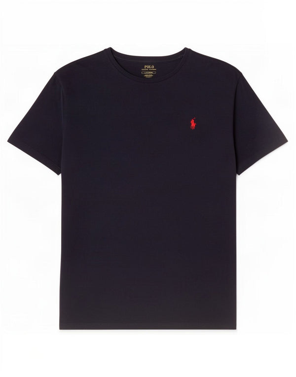 Polo Ralph Lauren T-shirt da uomo Top Large in cotone blu navy