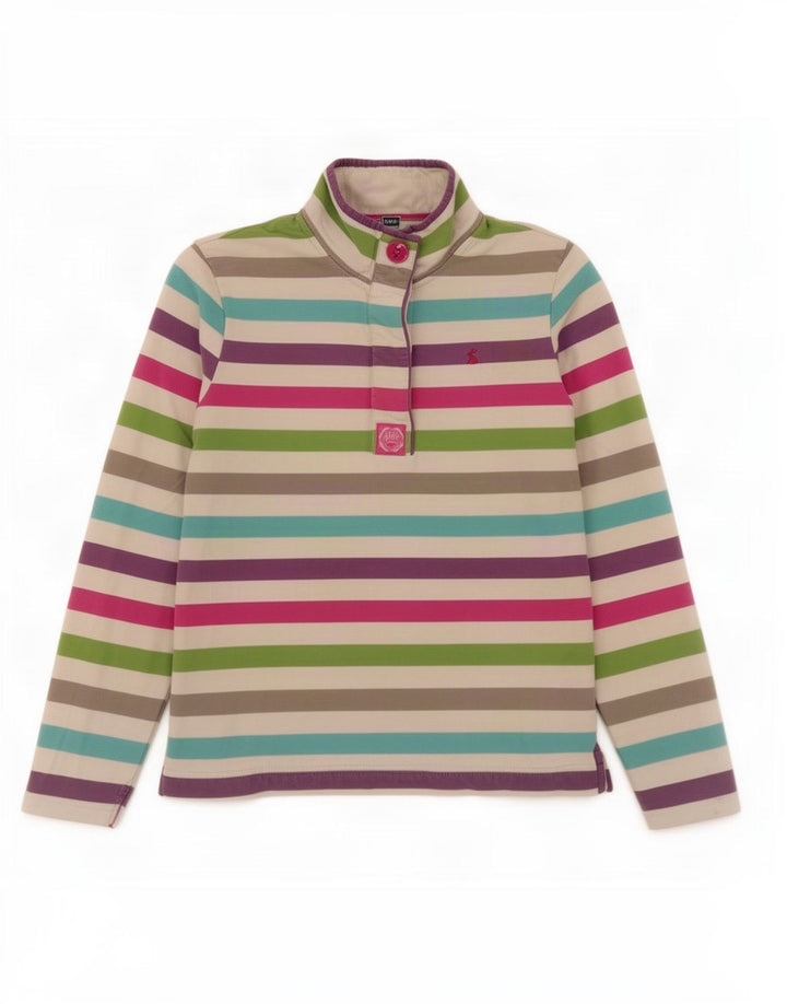 Felpa da donna Joules Jumper UK 12 Medium multicolore a righe