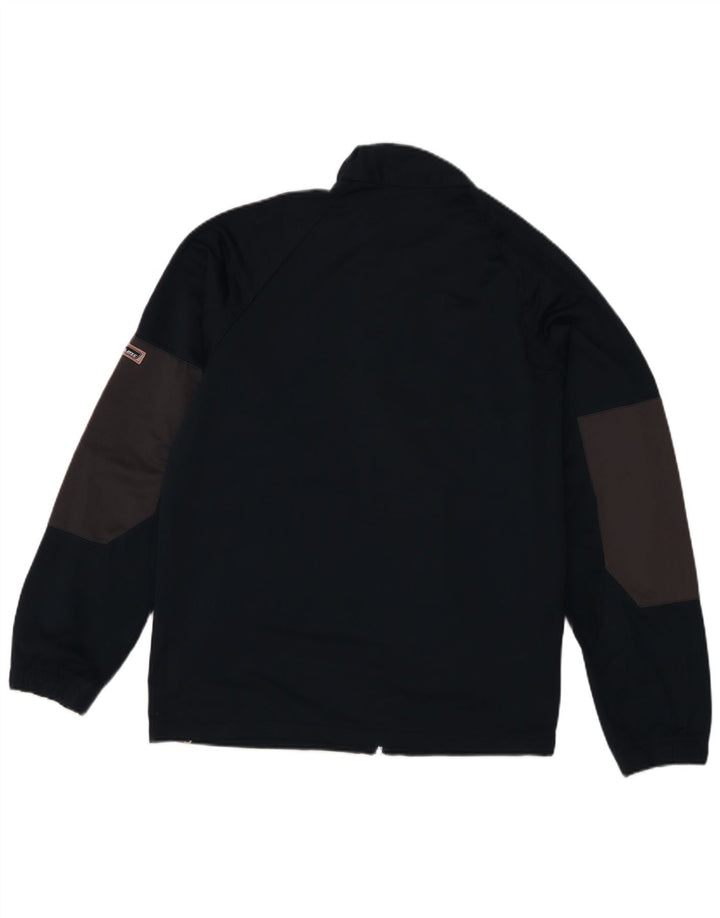 Giacca da tuta da uomo Brugi in poliestere color block medio blu navy