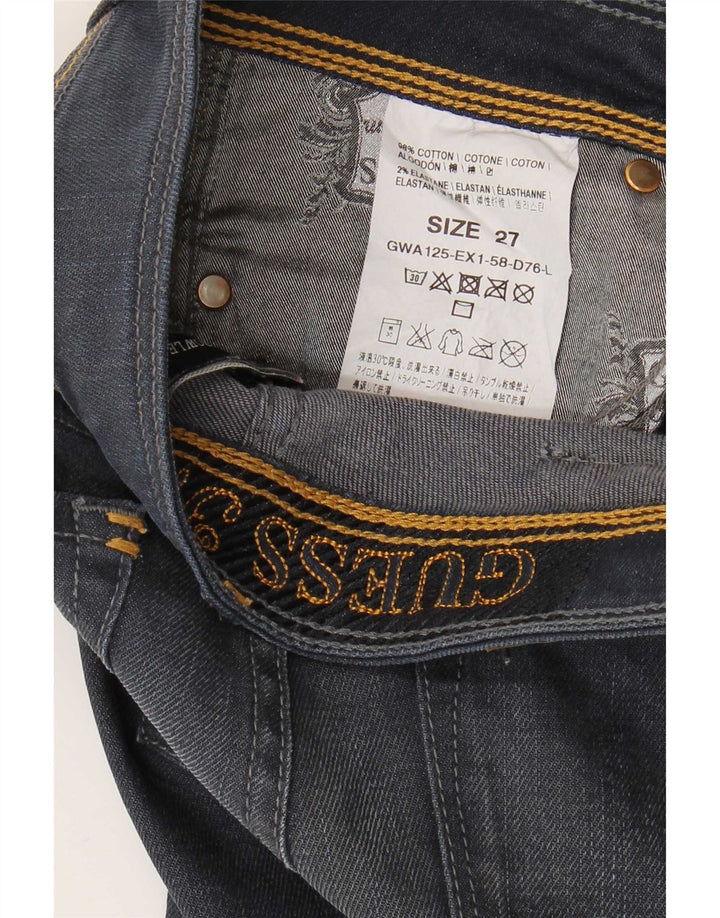 Jeans Bootcut da donna Guess W27 L29 cotone blu navy