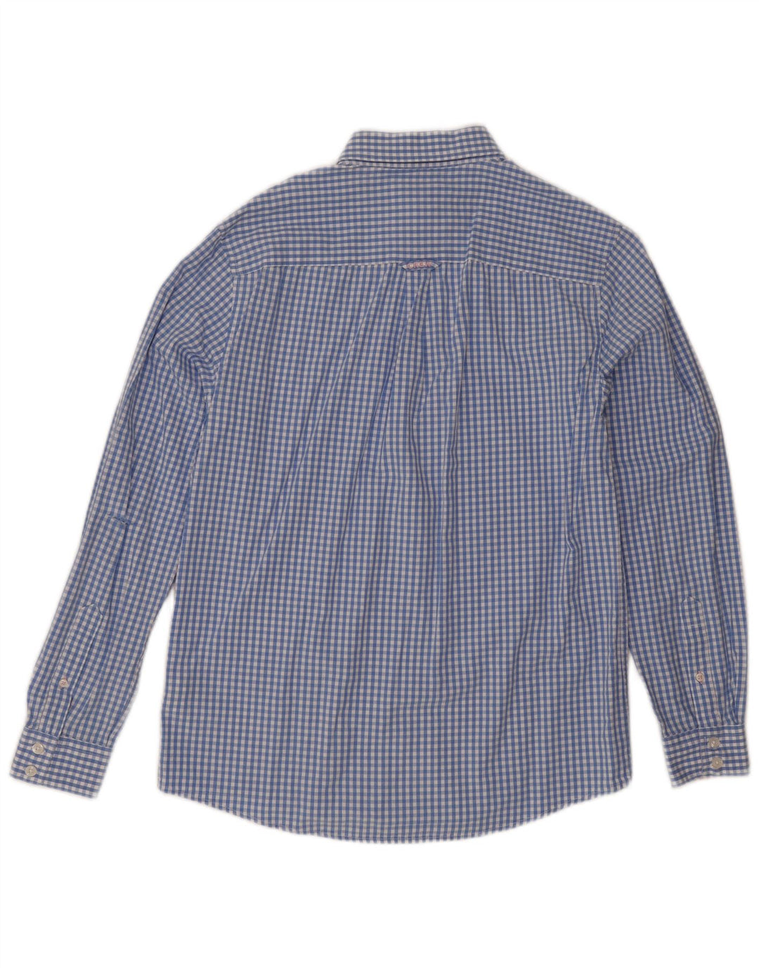 Crew Clothing Camicia da uomo dalla vestibilità classica, piccola, in cotone a quadretti blu