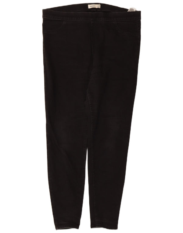 Jeans Jeggings da donna Marks & Spencer UK 18 XL W34 L27 Cotone nero