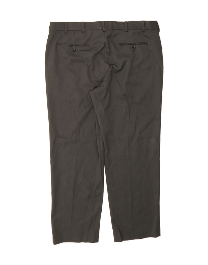 IZOD Mens Straight Chino Trousers W38 L30 Grey Polyester Vintage Izod and Second-Hand Izod from Messina Hembry 