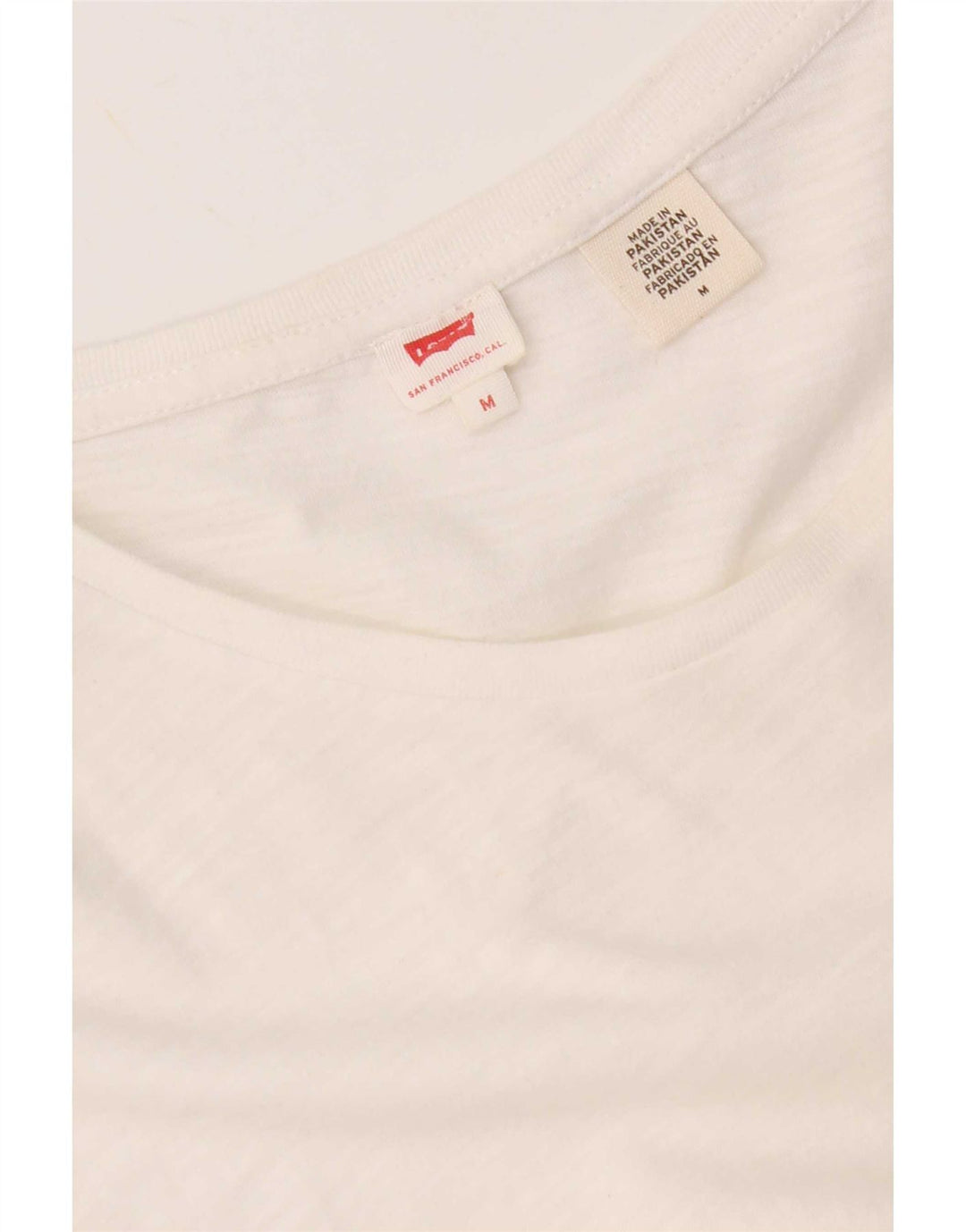 T-shirt da donna Levi's Top UK 14 Medium White Flecked