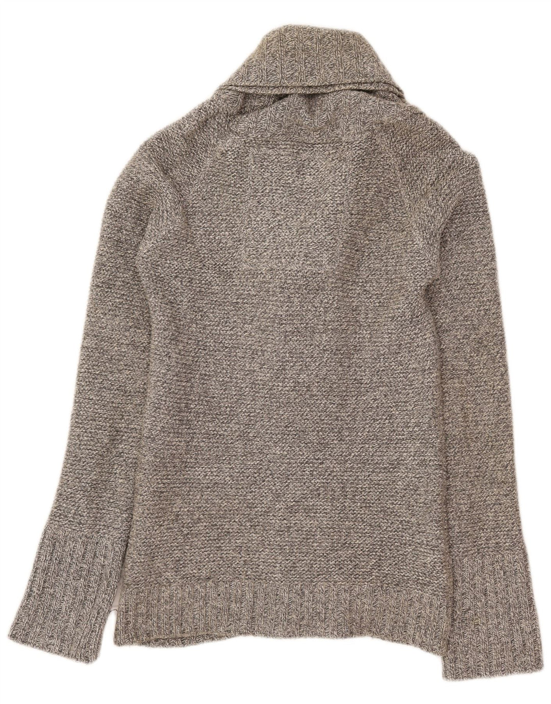 Maglione cardigan da uomo Superdry in cotone grigio medio