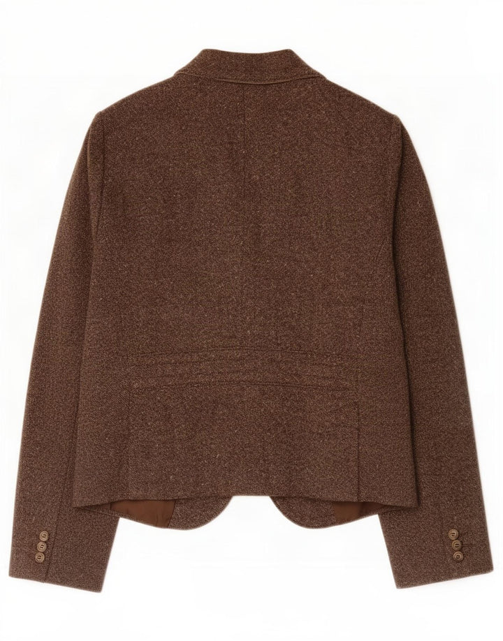 Henry Cottons Giacca blazer a 1 bottone da donna IT 44 Marrone medio Lana