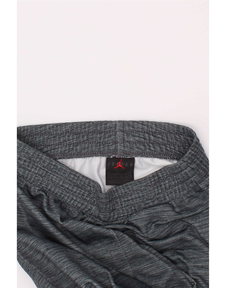Pantaloni della tuta da ragazzo Jordan Joggers 8-9 anni piccoli grigi screziati