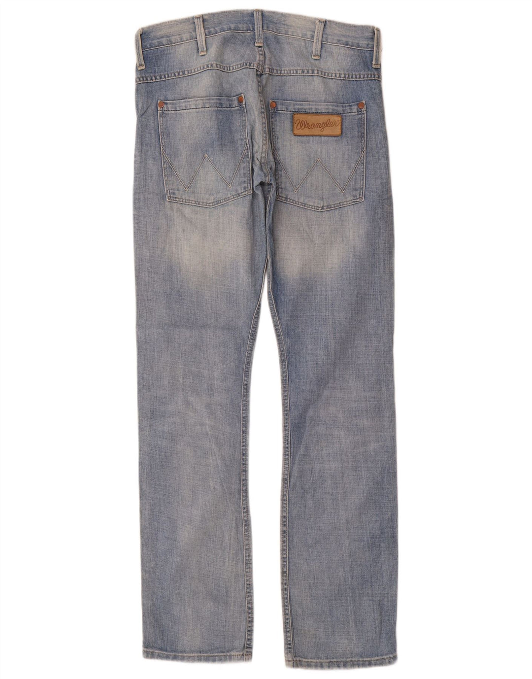 Jeans dritti da uomo Spencer Wrangler W32 L34 cotone blu