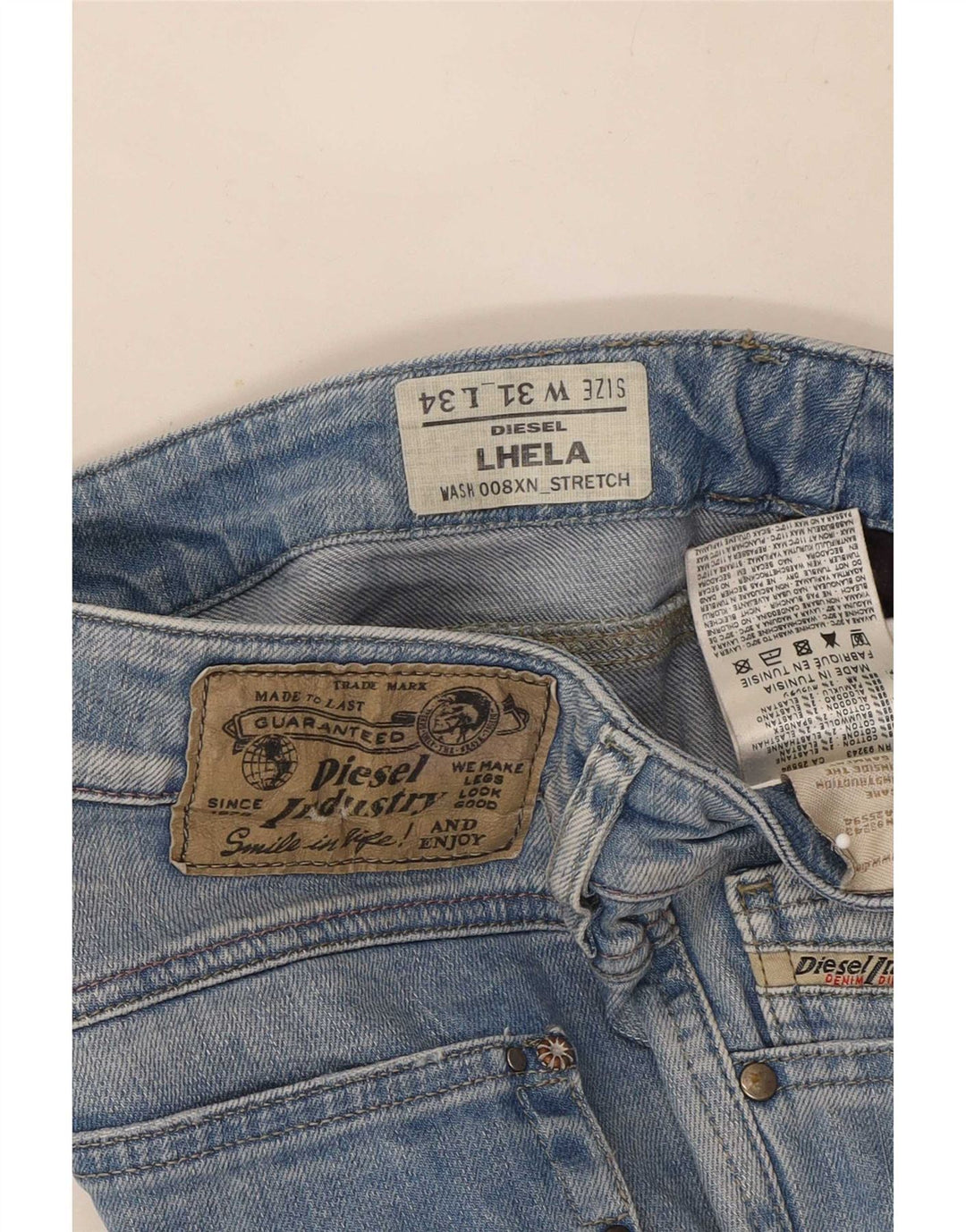 Jeans Lhela Slim da donna Diesel W31 L34 cotone blu
