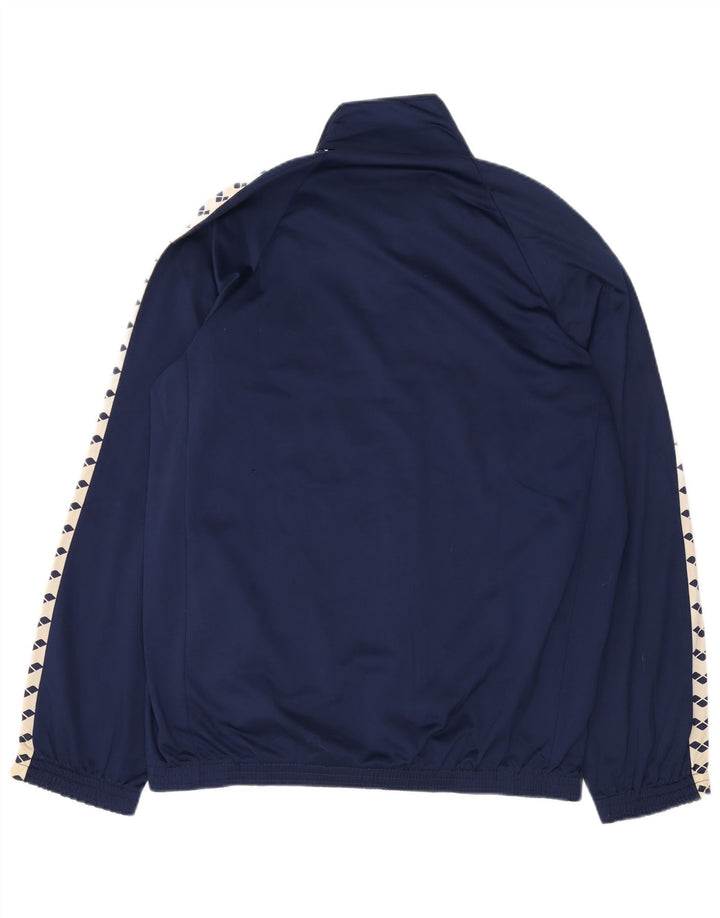 Giacca sportiva da uomo con grafica Arena 2XL Blu navy a blocchi di colore