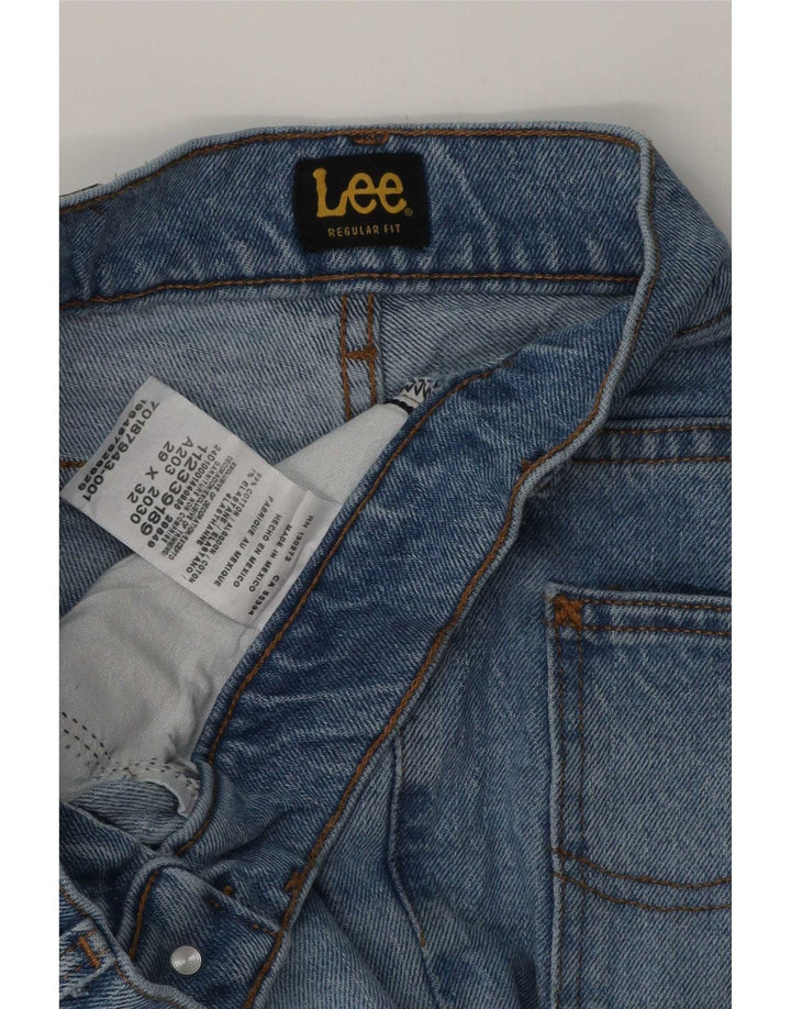 Jeans dritti da uomo Lee W29 L32 cotone blu