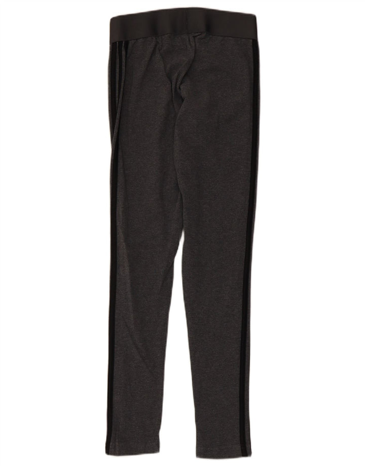 Leggings Adidas Donna UK 8/10 Piccolo Grigio