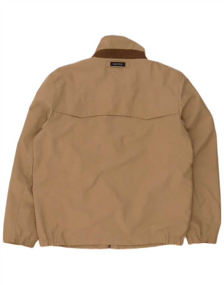 Giubbotto bomber da uomo Nautica UK 38 Poliestere beige medio