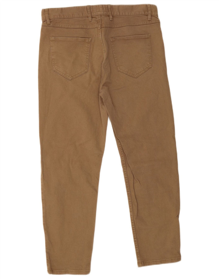 Jeans slim da uomo Zara EU 44 Large W34 L28 Beige