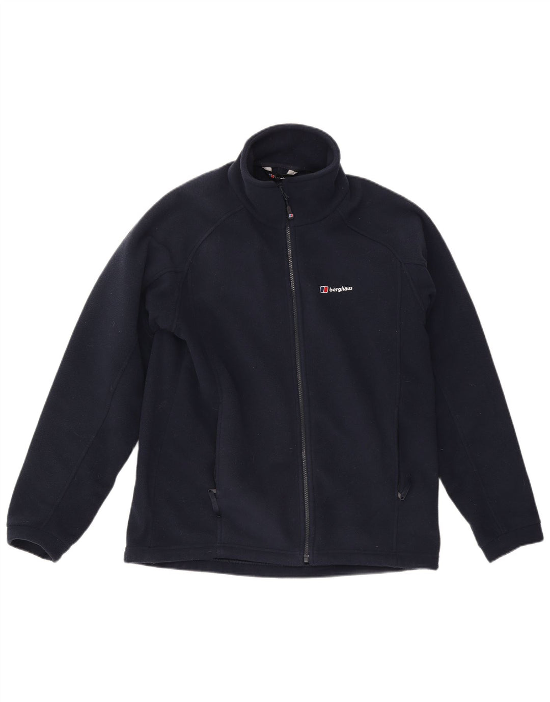 Giacca in pile foderata da uomo Berghaus UK 40 grande poliestere blu navy