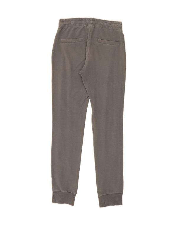 EVERLAST Womens Tracksuit Trousers Joggers UK 6 XS Grey Cotton