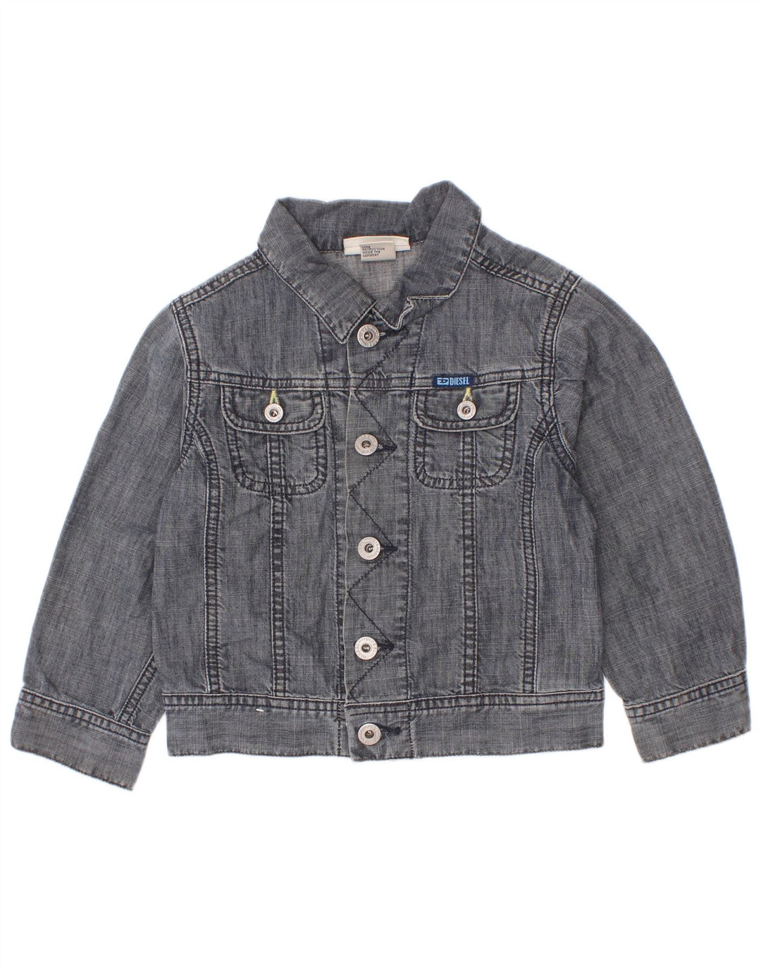 Giacca in denim da bambino Diesel 2-3 anni in cotone blu