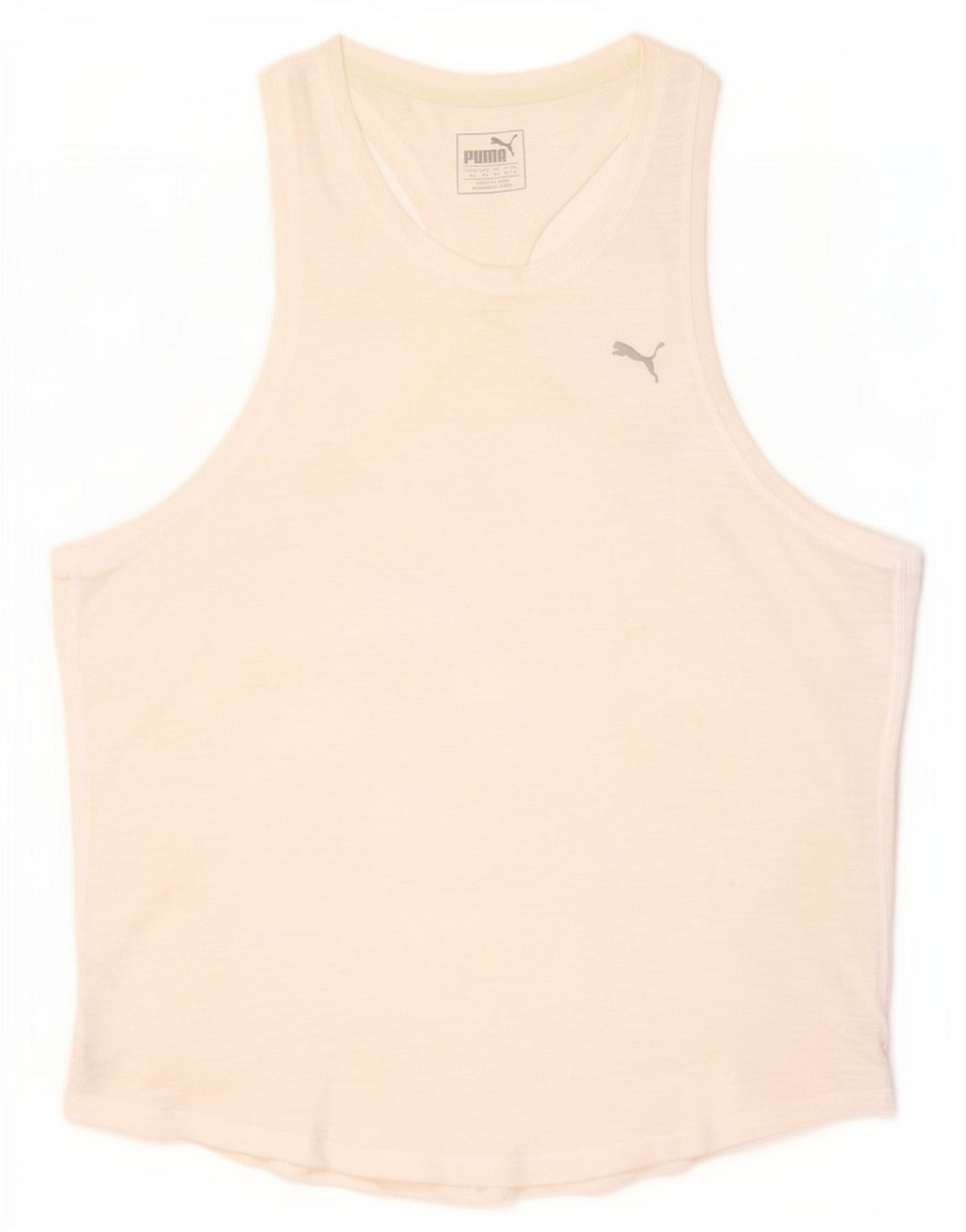 Canottiera Puma da donna UK 14 grande bianca