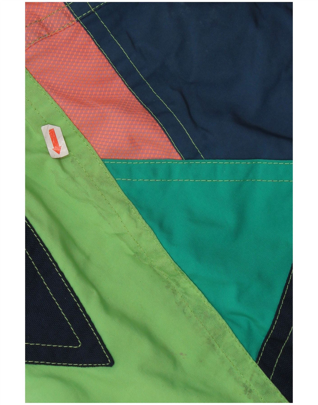 Giacca da sci con cappuccio da uomo Colmar IT 52 Large Green Colourblock