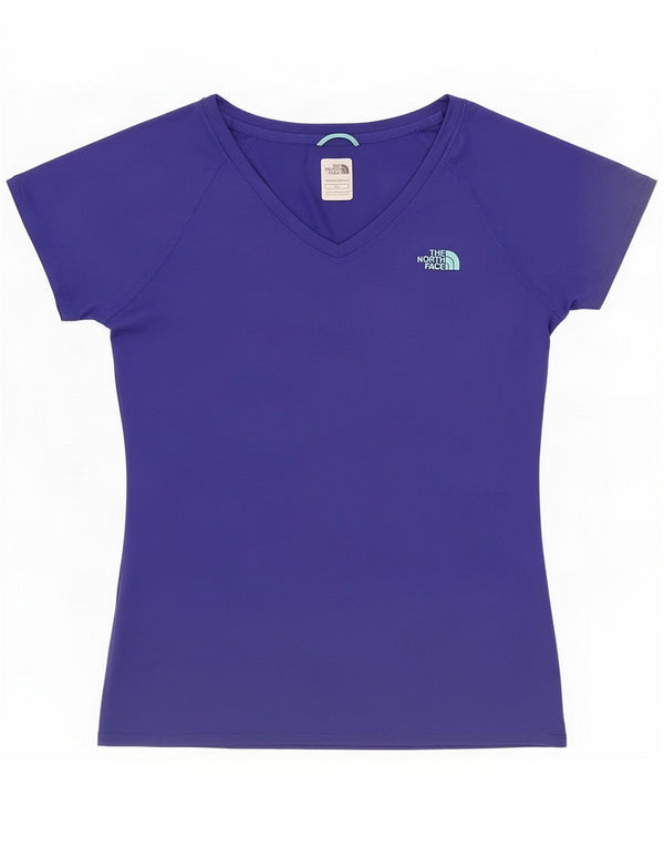 The North Face Womens T-Shirt Top UK 10 Small Purple Polyester