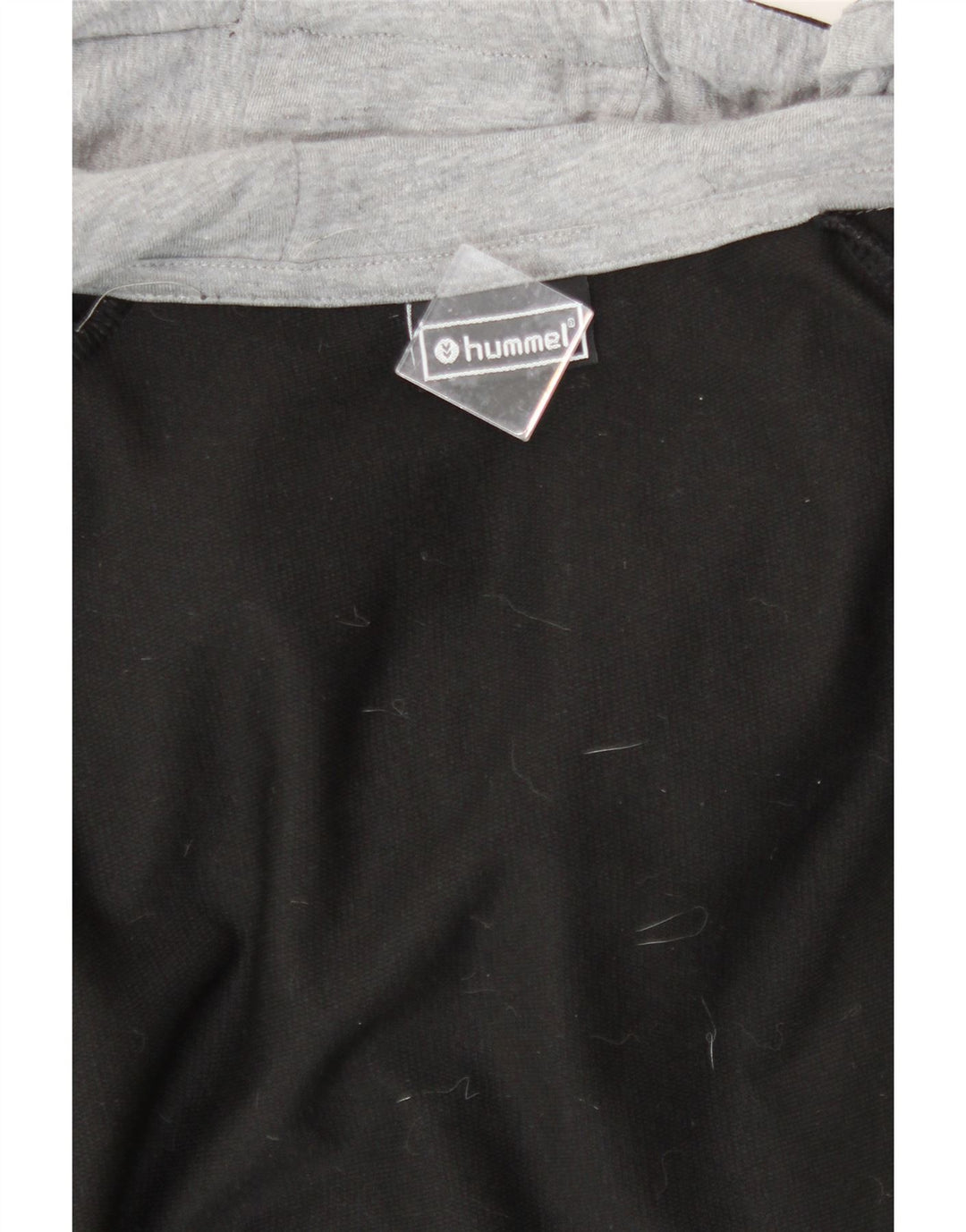 HUMMEL Mens Graphic Zip Hoodie Sweater Small Black Vintage Hummel and Second-Hand Hummel from Messina Hembry 