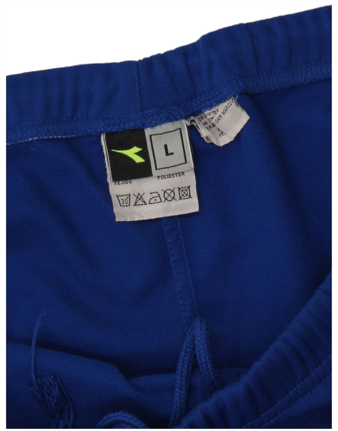 Pantaloni da tuta da uomo Diadora Joggers Large Blu Poliestere