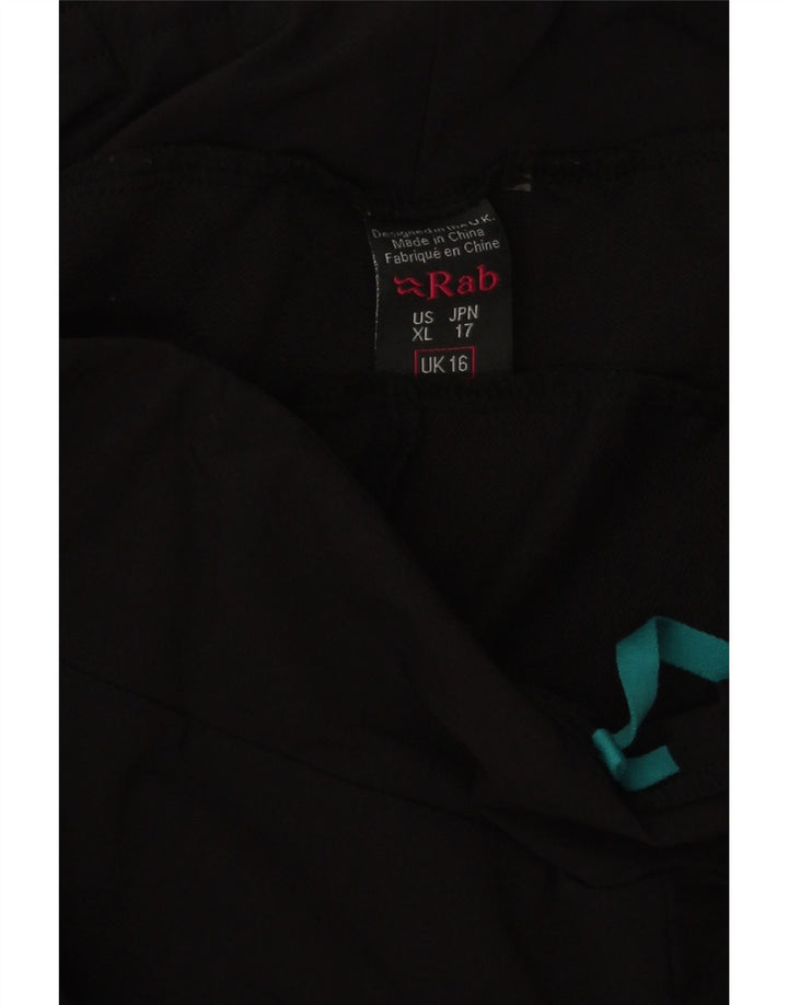 Pantaloni da tuta da donna Rab UK 16 grandi neri
