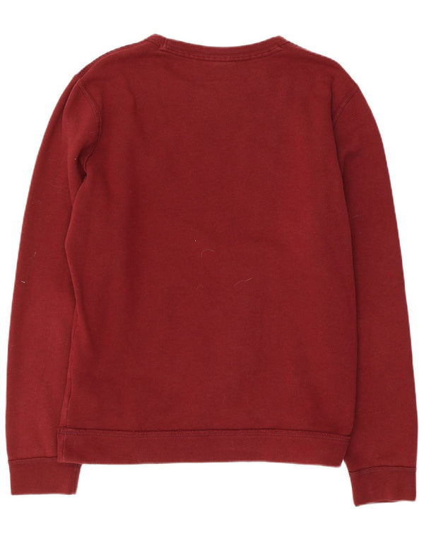 Felpa con grafica da uomo HOLLISTER Maglione medio in cotone marrone