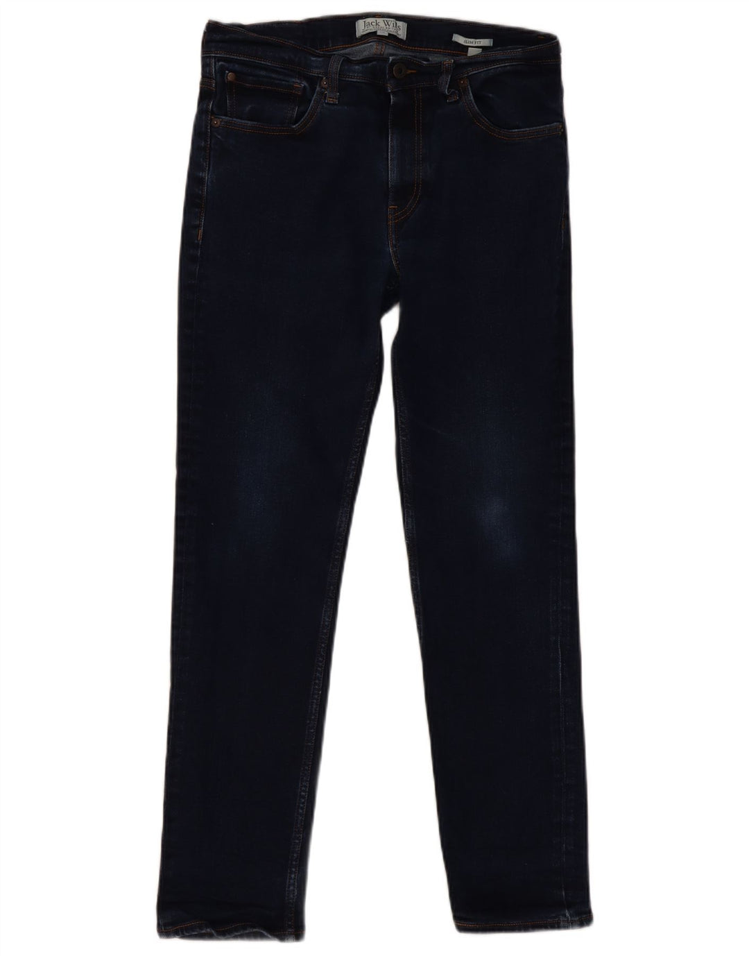 Jeans slim da uomo Jack Wills W32 L28 cotone blu navy