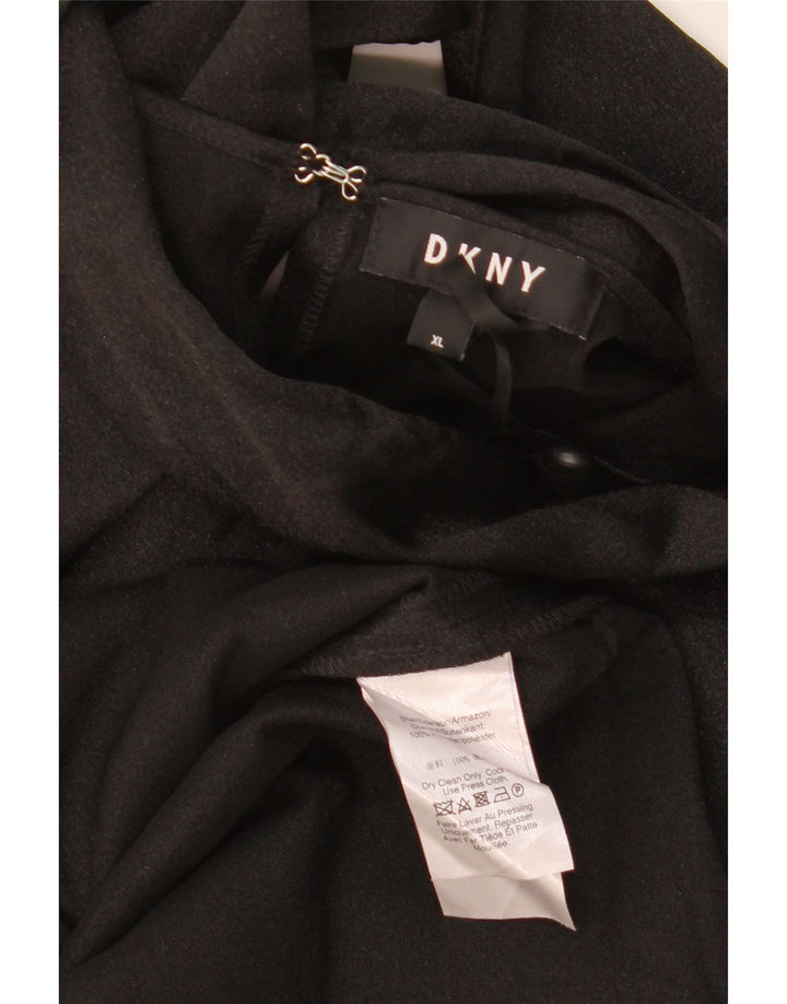 Camicetta senza maniche da donna DKNY Top UK 18 XL Poliestere nero