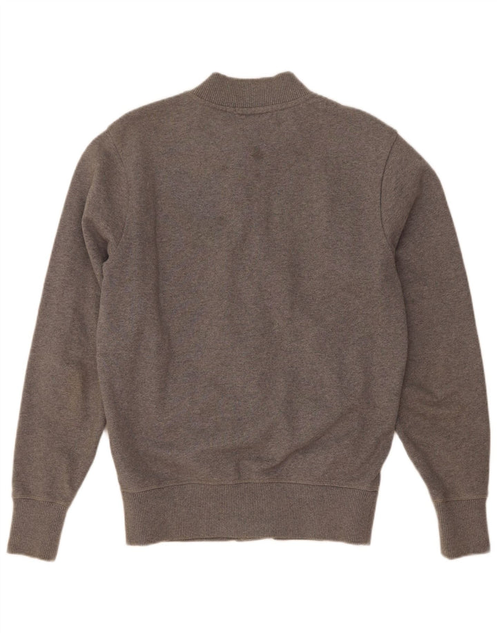 Maglione cardigan da uomo Lyle & Scott piccolo in cotone grigio