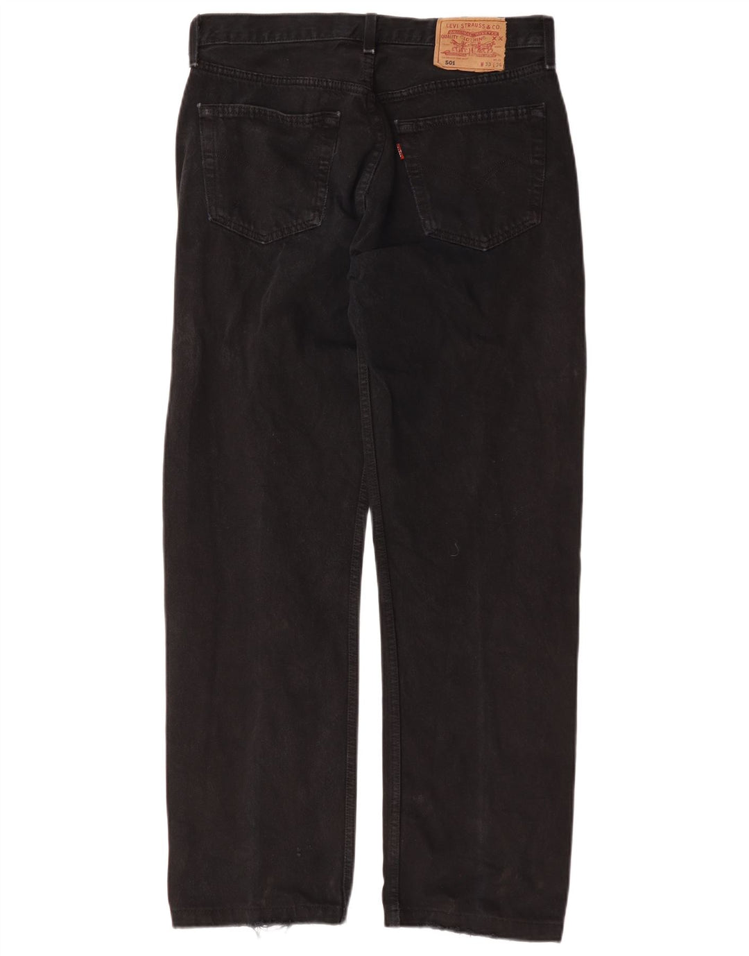 Levi's Donna 501 W32 L29 Cotone Nero