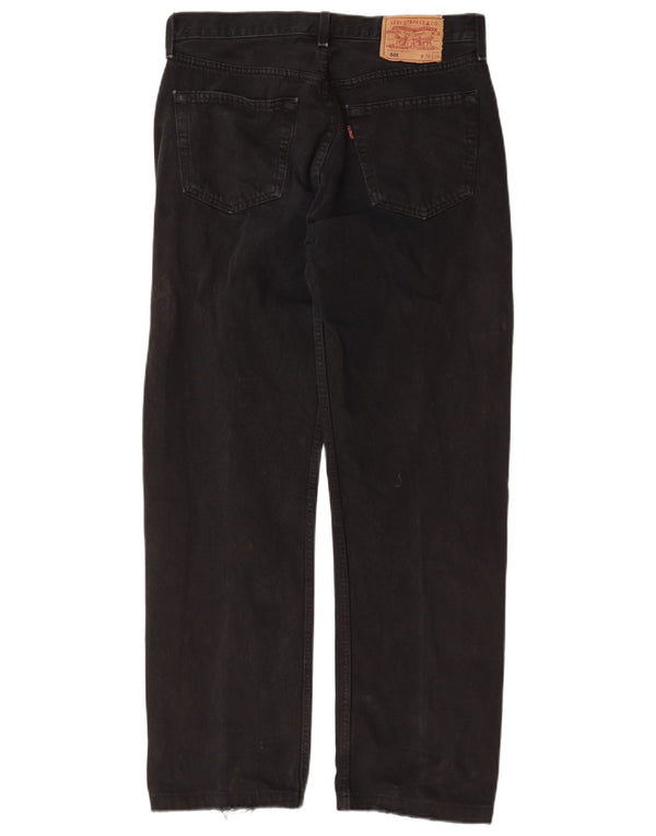 Levi's Donna 501 W32 L29 Cotone Nero